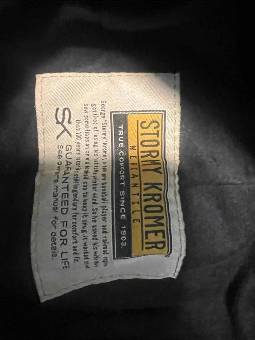 Stormy Kromer The Original Cap size 7 3/8